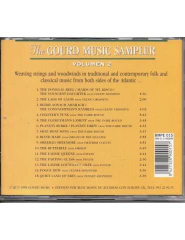 THE GOURD MUSIC SAMPLER VL 2-MUSICA INSTRUMENTAL CELTA