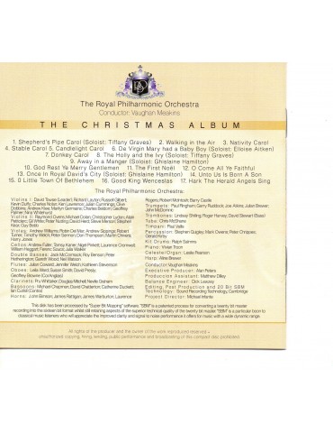 THE ROYAL PHILHARMONIC ORCHESTRA-THE CRISTMAS ALBUM