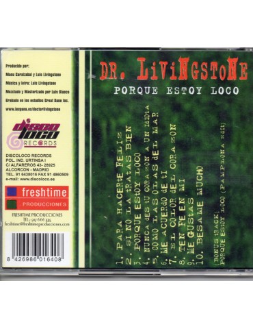 DR,LIVING STONE-PORQUE ESTOY LOCO