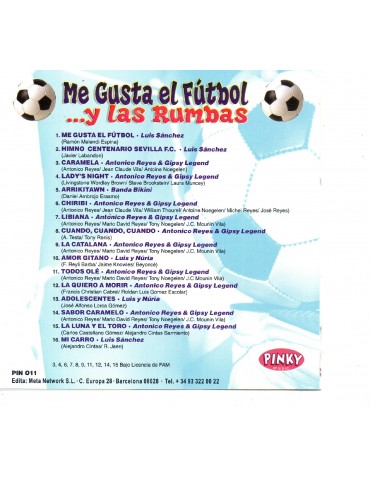 ME GUSTA EL FUTBOL Y LAS RUMBAS