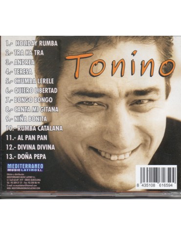 TONINO --CD DE RUMBA---