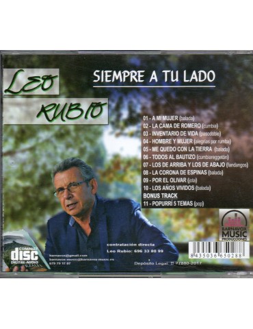 LEO RUBIO-SIEMPRE A TU LADO-2017