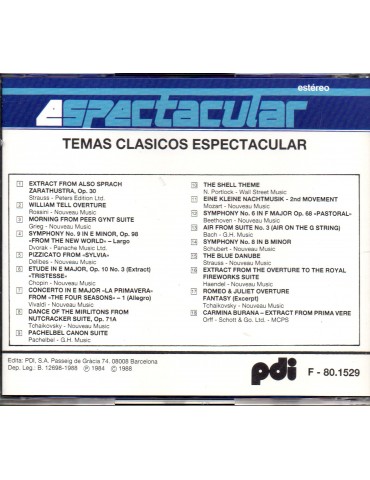 ESPECTACULAR-TEMAS CLASICOS-1988