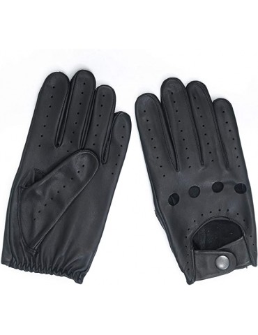 Guantes de cuero para conducción hombre