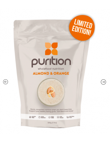 Batido de almendra y naranja