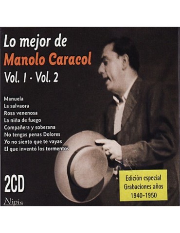 MANOLO CARACOL - LO MEJOR 2CDS