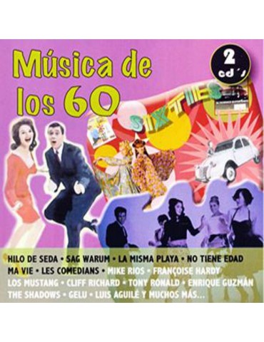 MUSICA DE LOS 60 - 2CDS