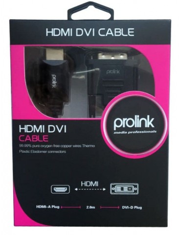 Cable HDMI a DVI Prolink