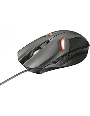 Raton Gaming - Trust con iluminación- 800-2000 dpi 6 botones de iluminación
