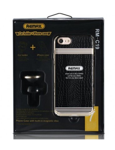 Soporte para movil de coche + funda rigida IP7
