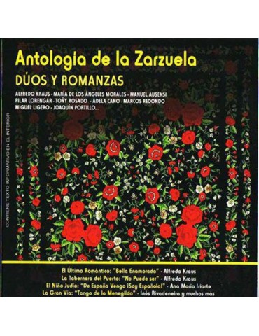 ZARZUELA - DUOS Y ROMANZAS