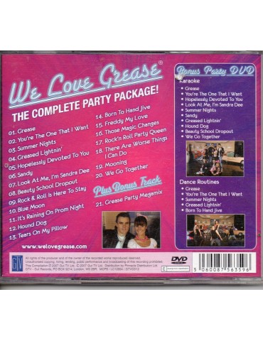 The High School Dropouts – We Love Grease CD-DVD