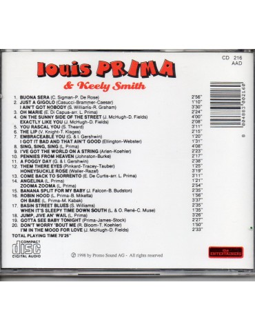 LOUIS PRIMA &KEELY SMITH