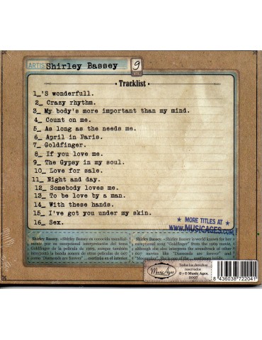 SHIRLEY BASSEY-DIGIPACK