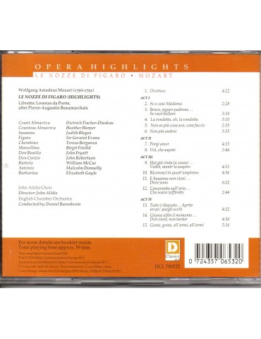 LE NOZZE DE FIGARO--MOZART-OPERA