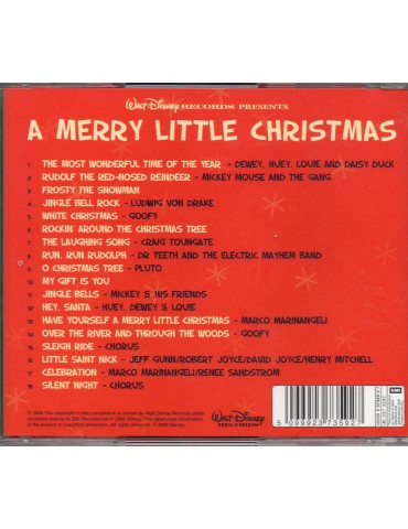A MERRY LITTLE CHRISTMAS-WALT DISNEY